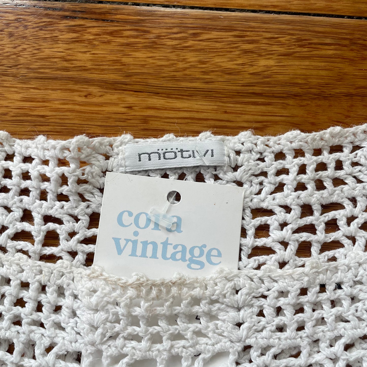 3/4 sleeve crochet top