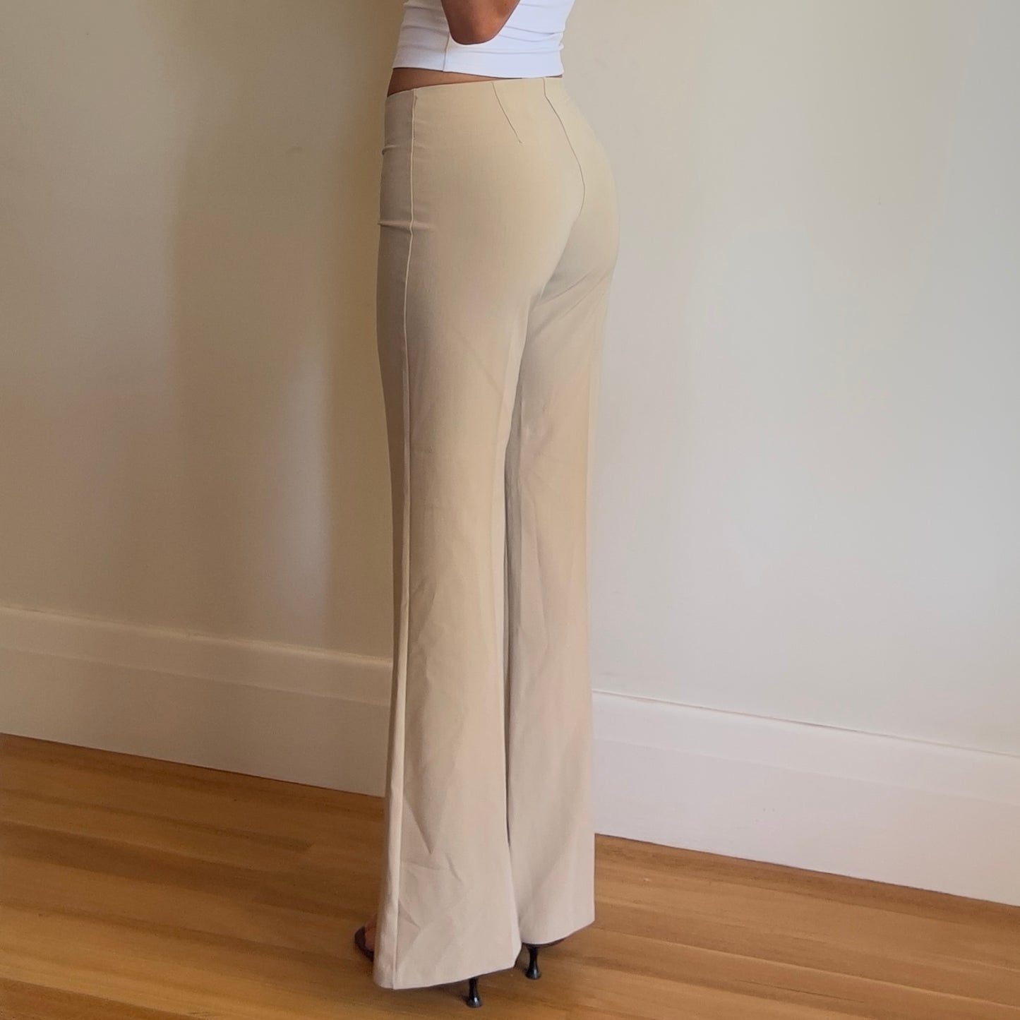 90s cream trousers