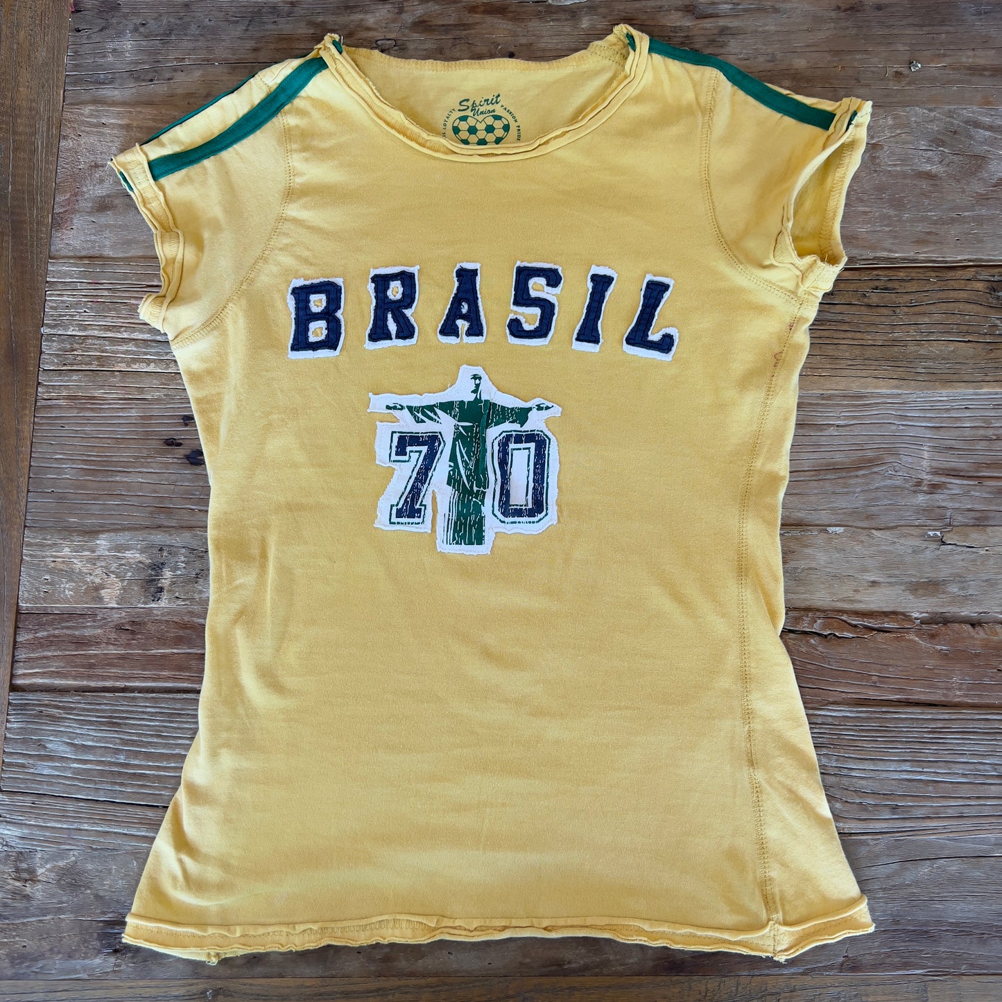 y2k Brasil baby tee