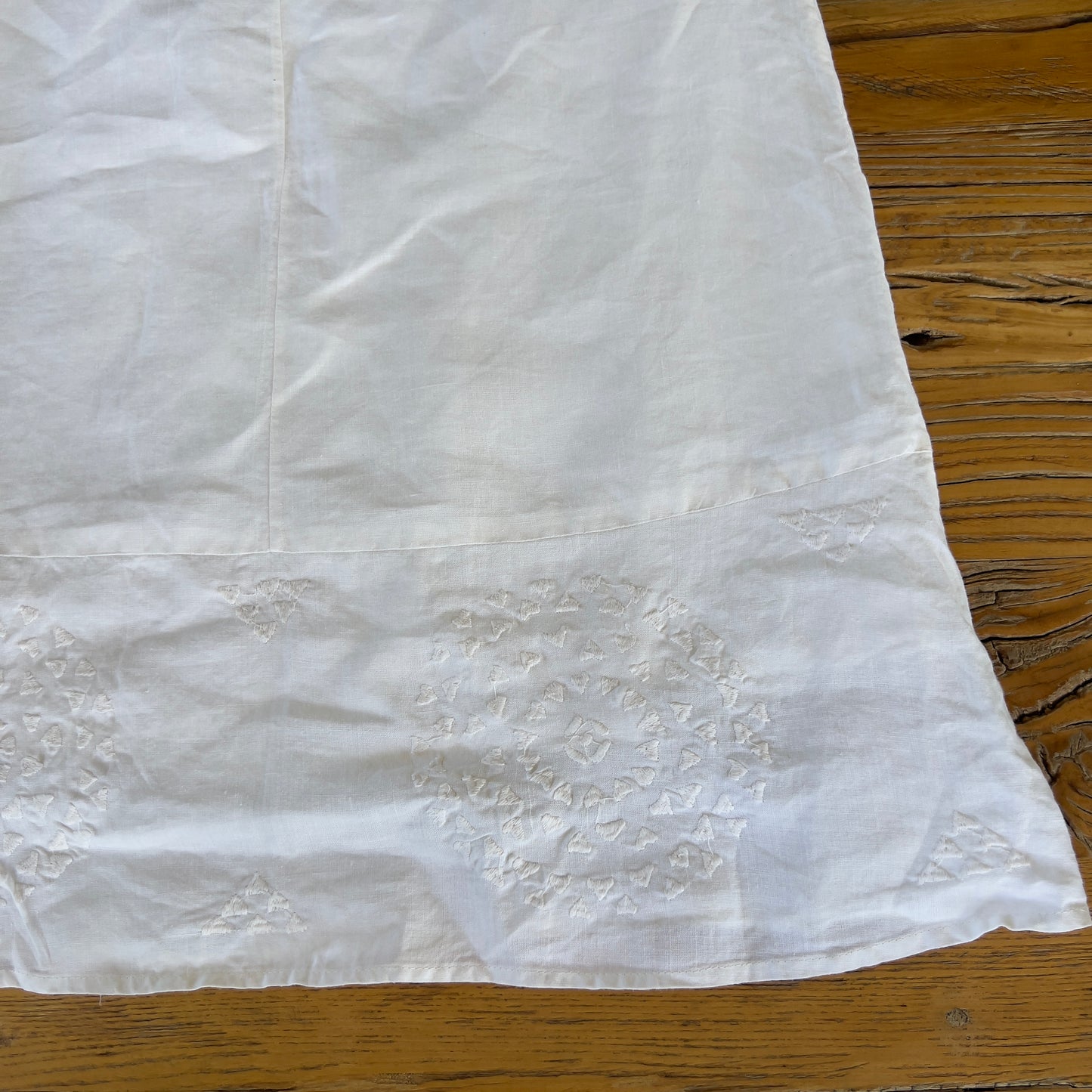 white midi skirt