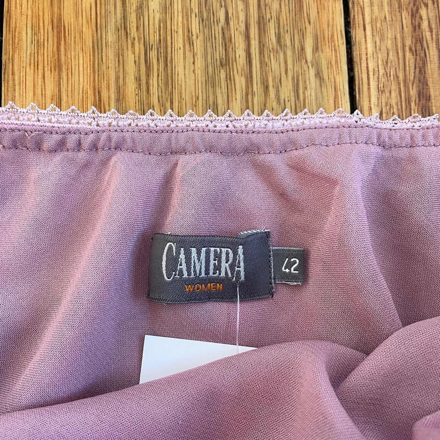 pink floral midi skirt