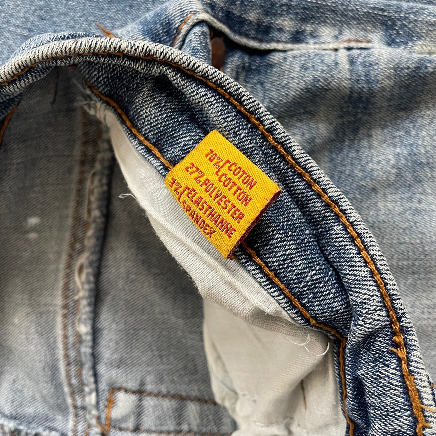 bootcut denim jeans