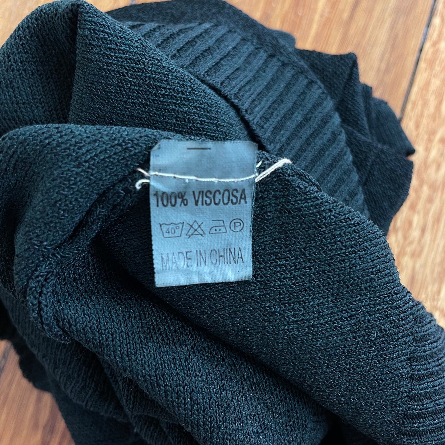 black knit tank