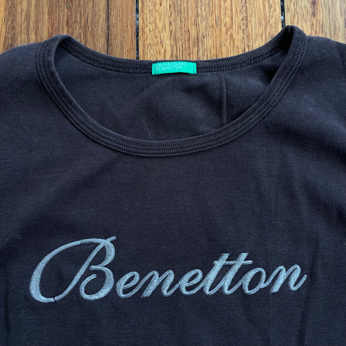 brown "Benetton" long sleeve
