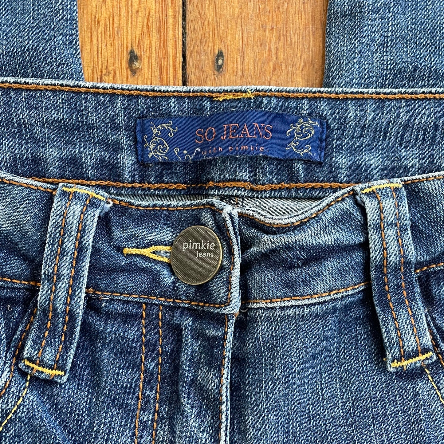 low rise bootcut jeans