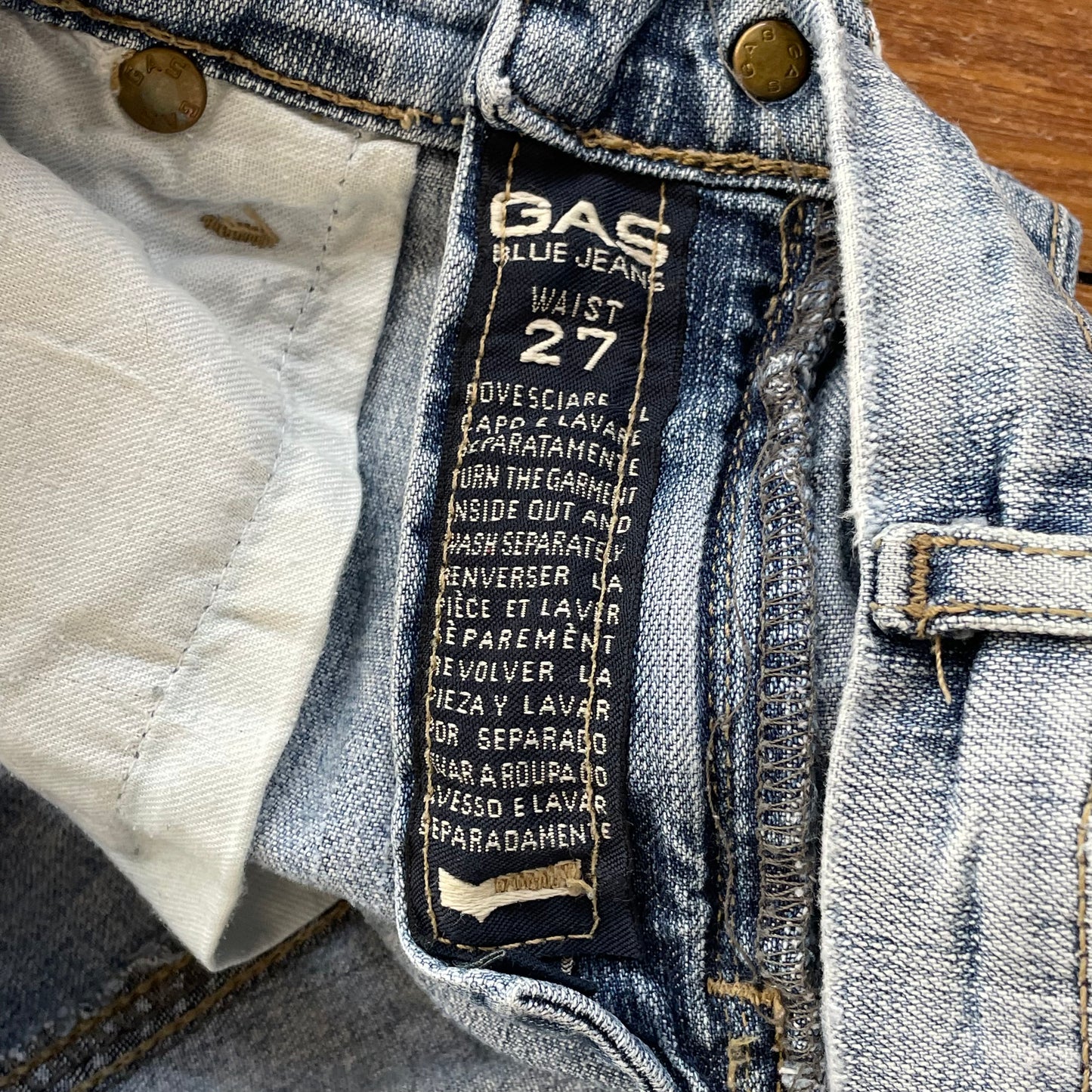 low rise flared jeans