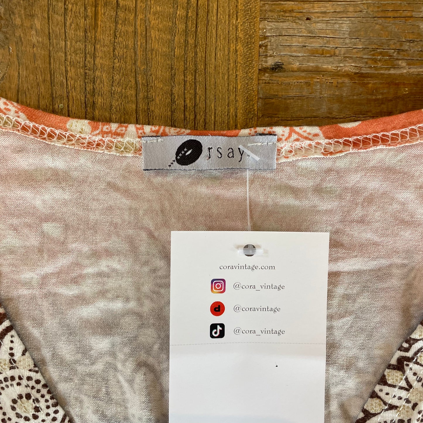 paisley print top