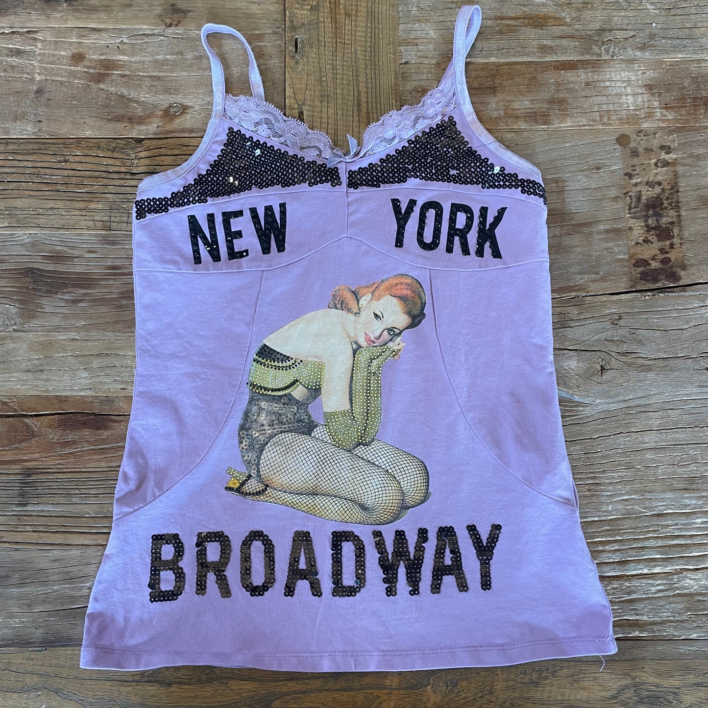 vintage graphic cami