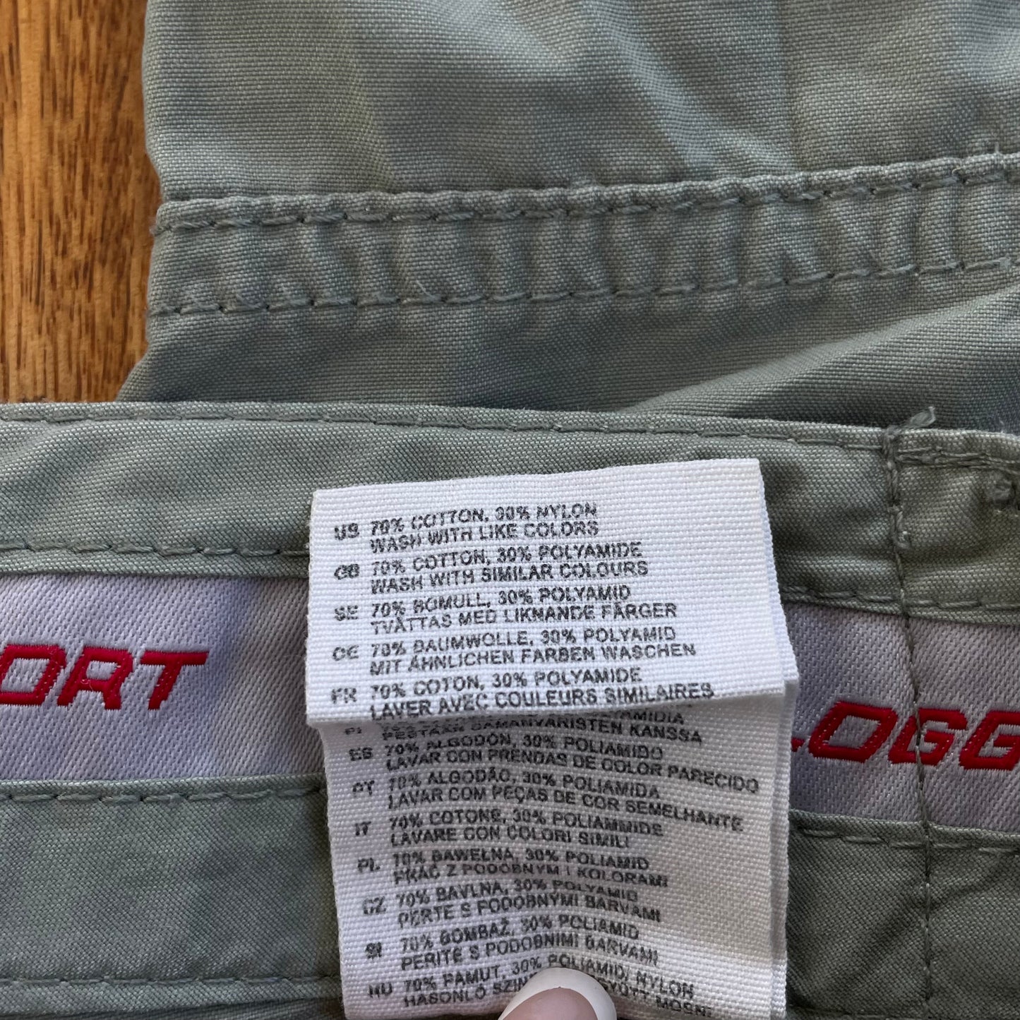 sage green cargo pants