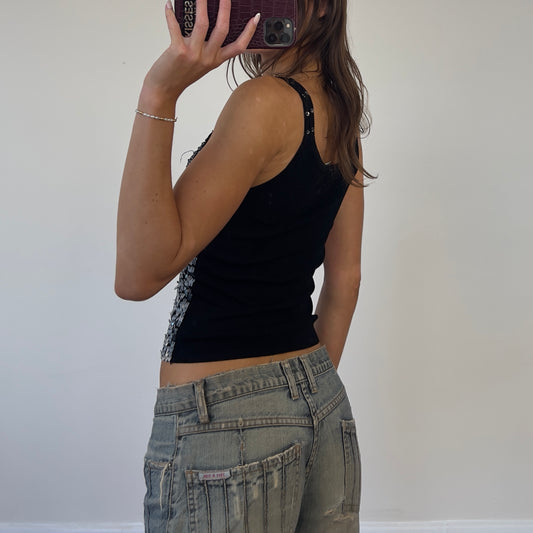 sequin tank top