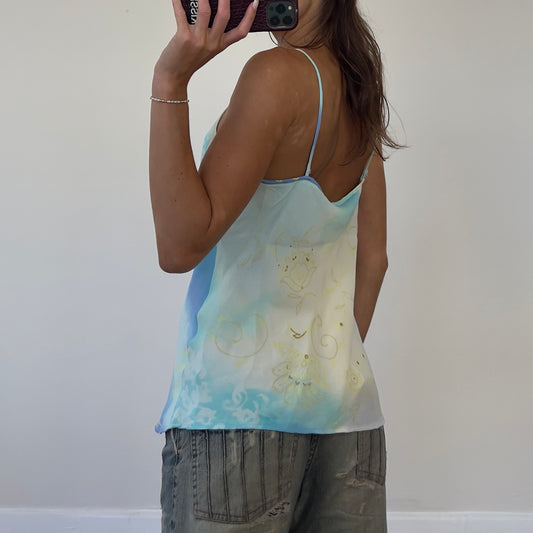 graphic print cami