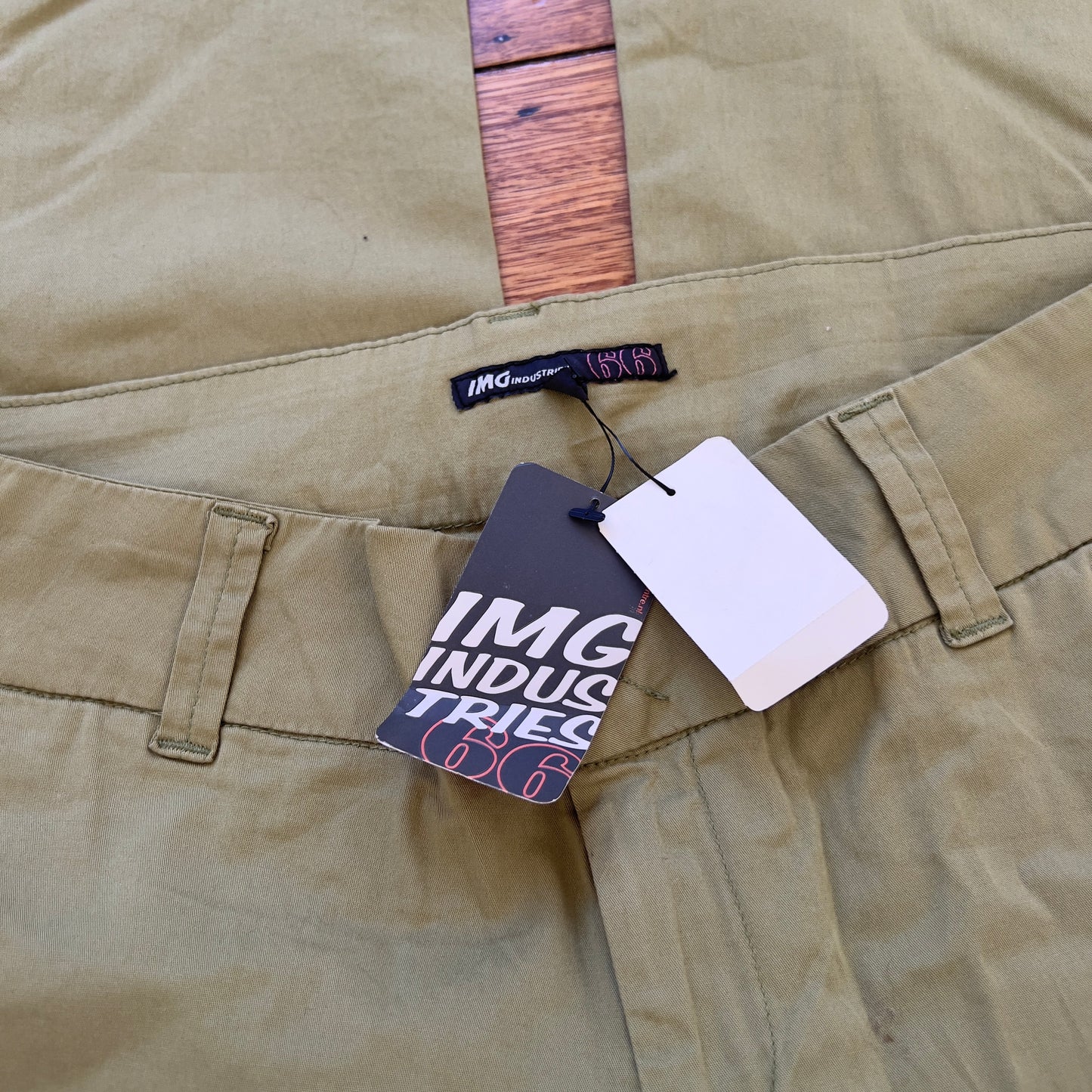 low rise wide leg olive trousers