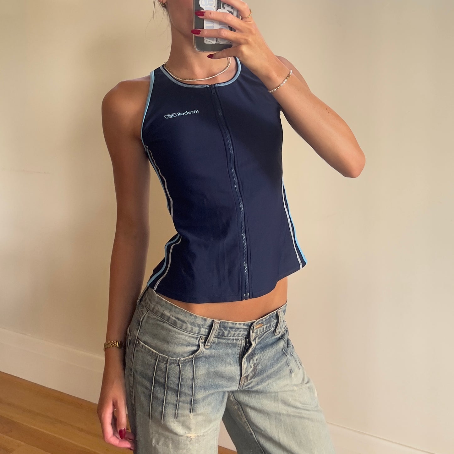 2000s Reebok sports tank