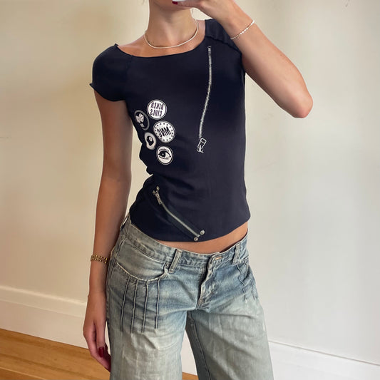 vintage MNG baby tee