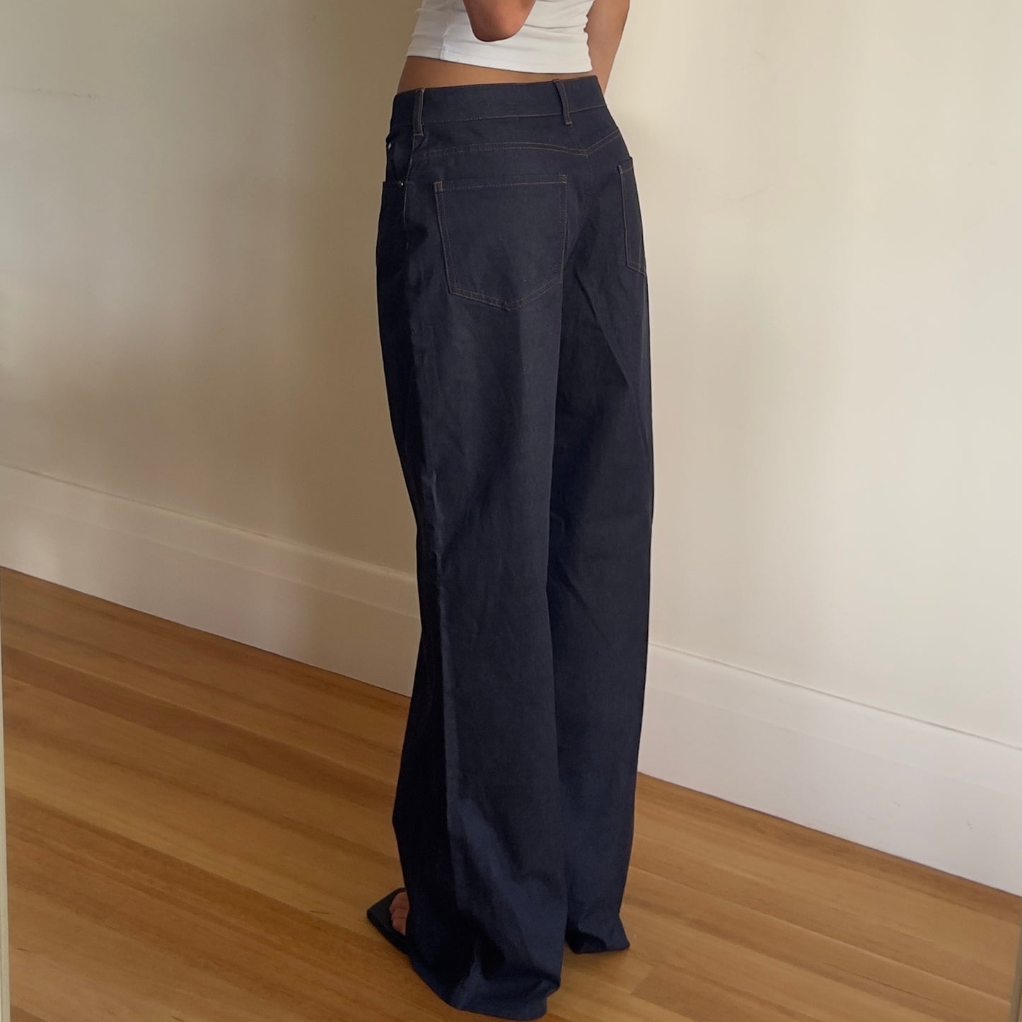 vintage baggy lightweight jeans
