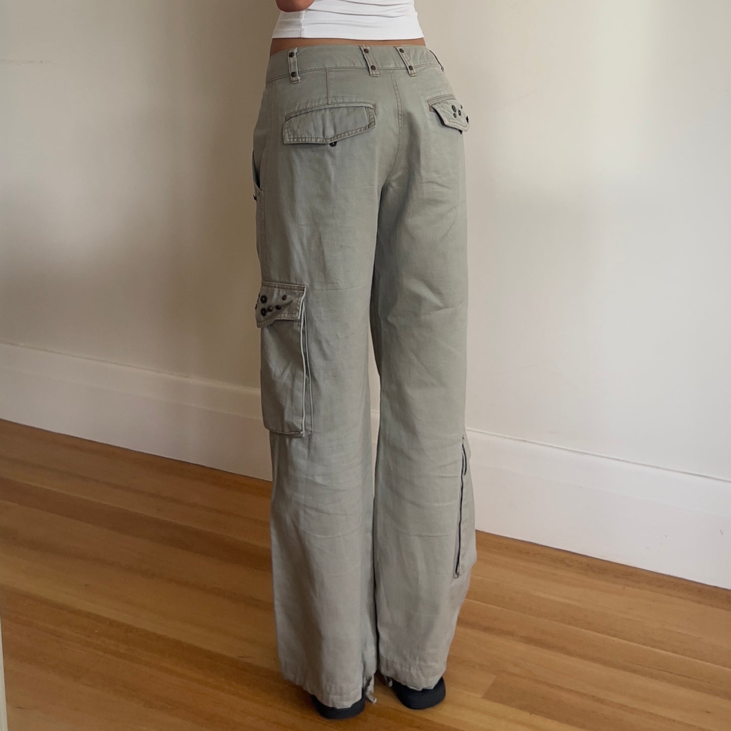 vintage cargo style pants