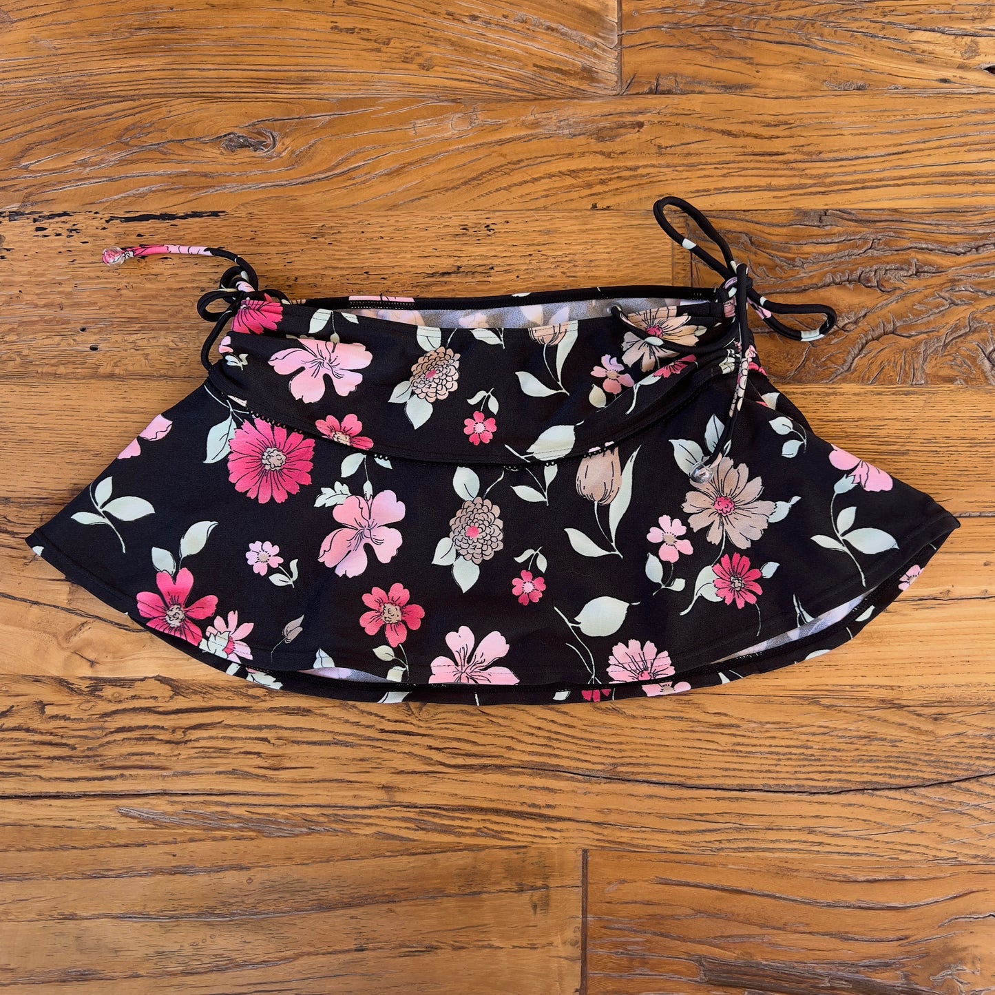 y2k floral mini skirt