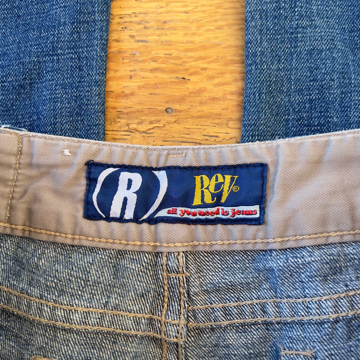 vintage low rise jeans