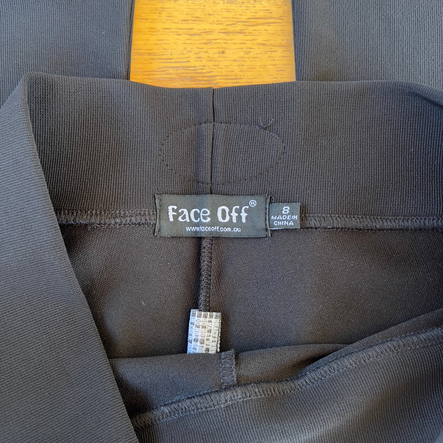 deadstock Face Off black flared pants