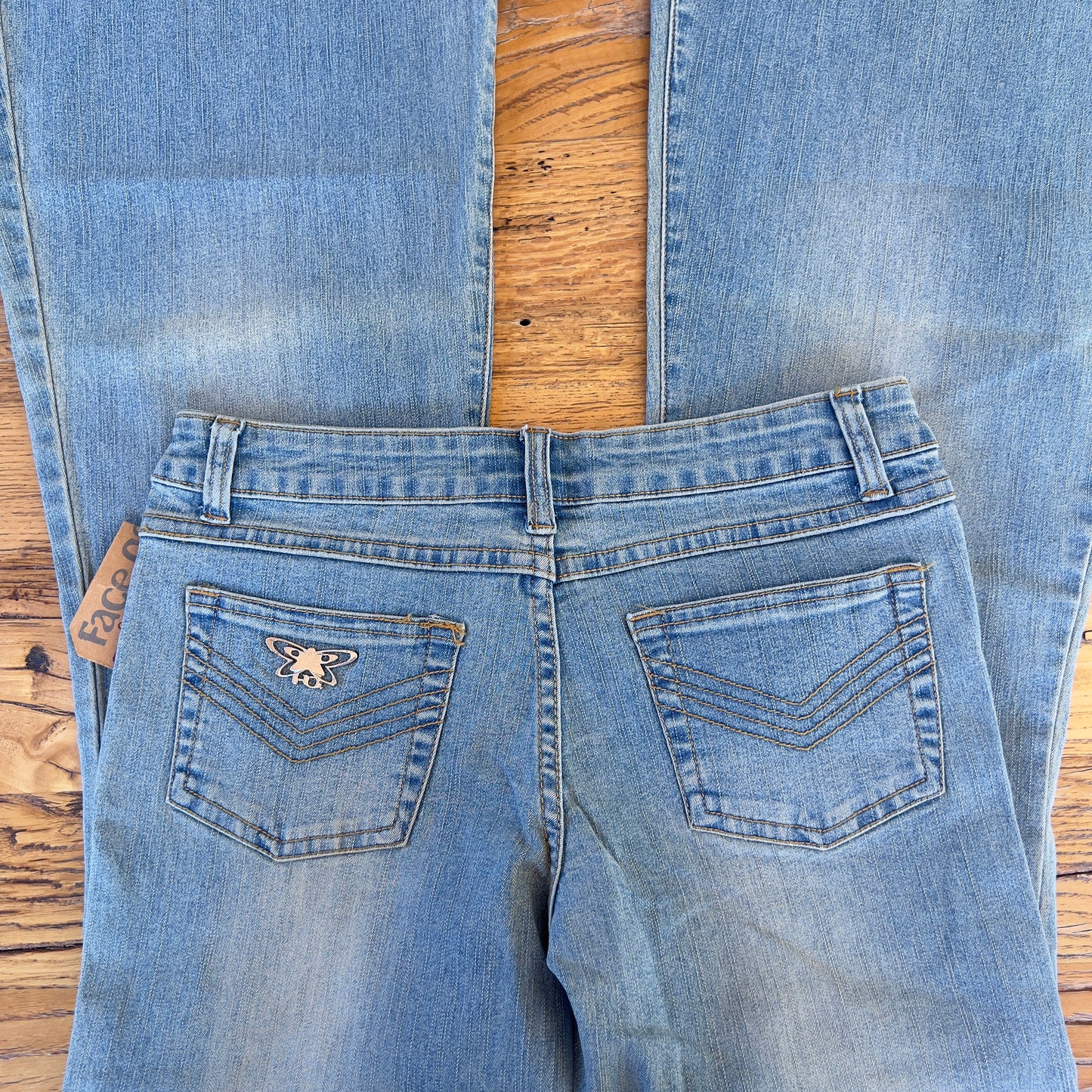 y2k deadstock Face Off jeans