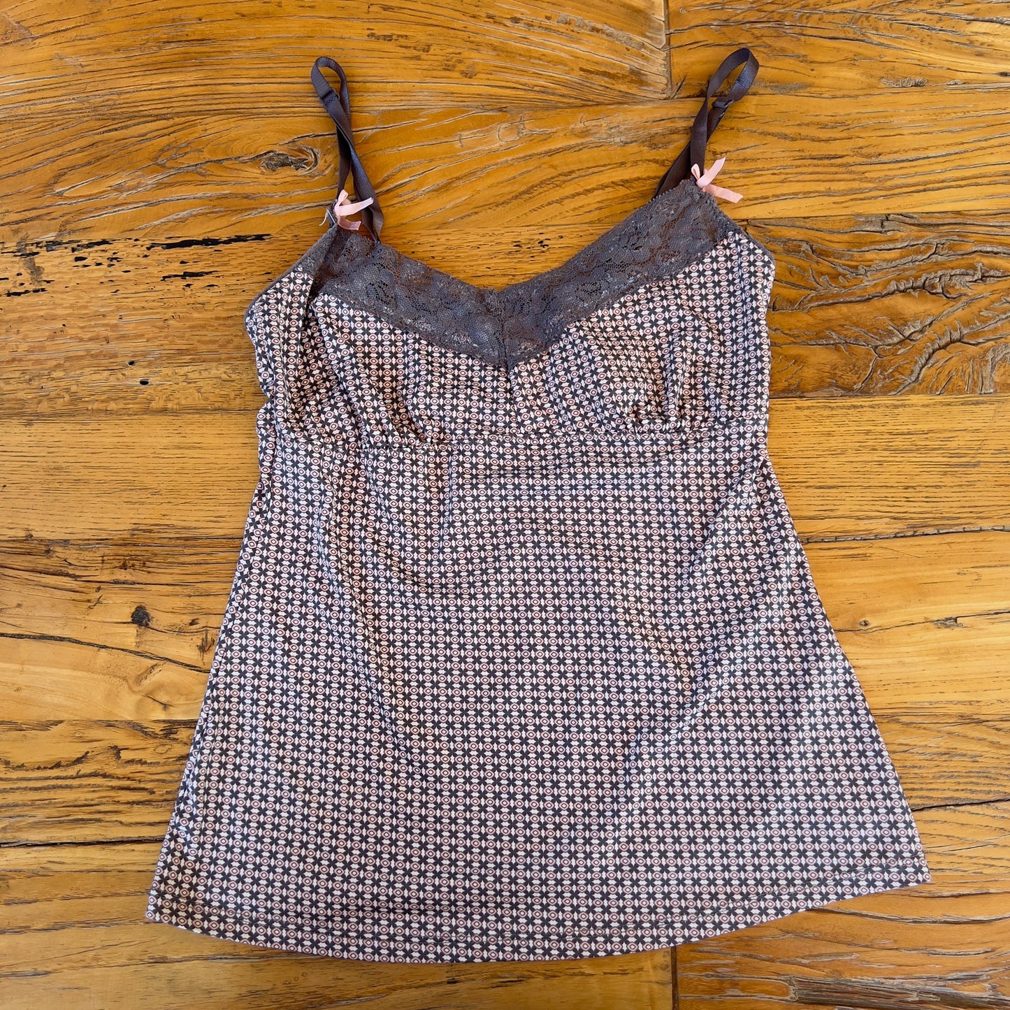 y2k printed cami