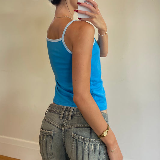 y2k graphic tank top