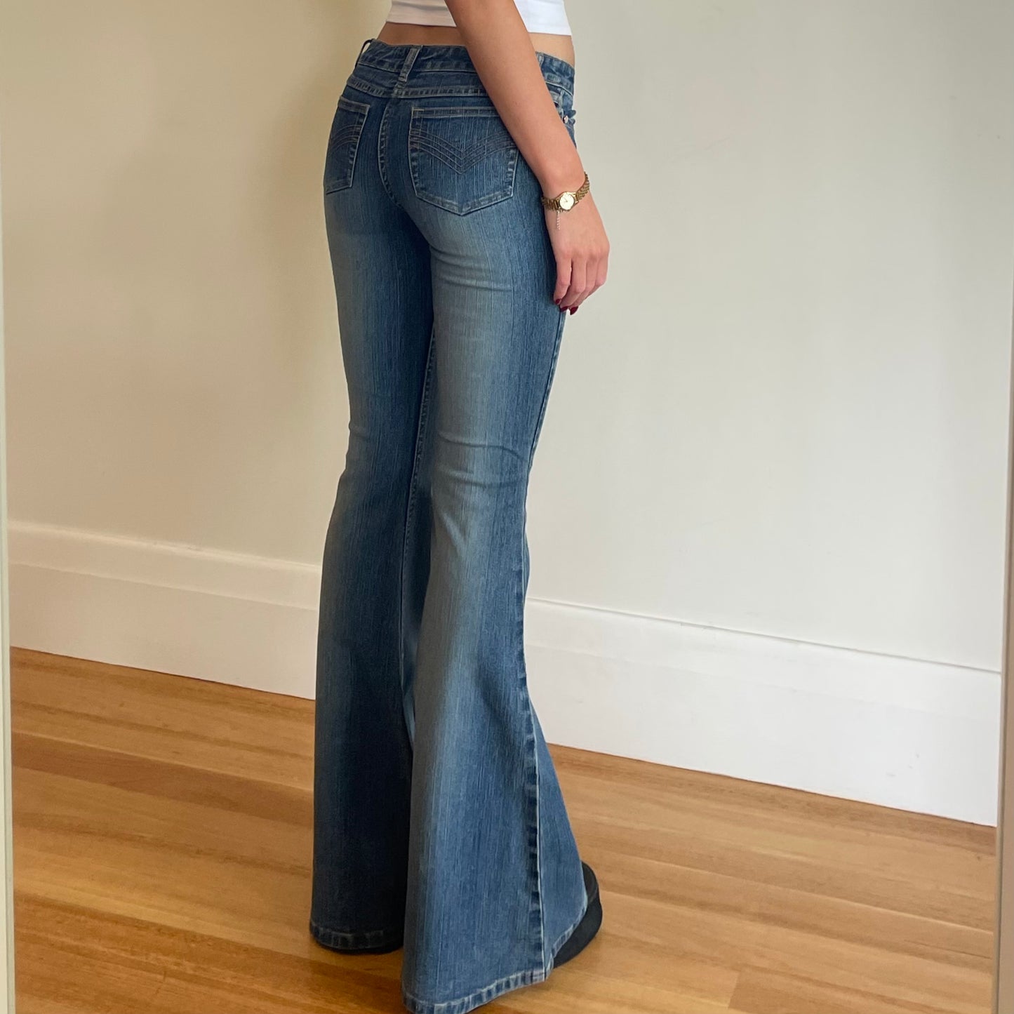 y2k deadstock Face Off jeans
