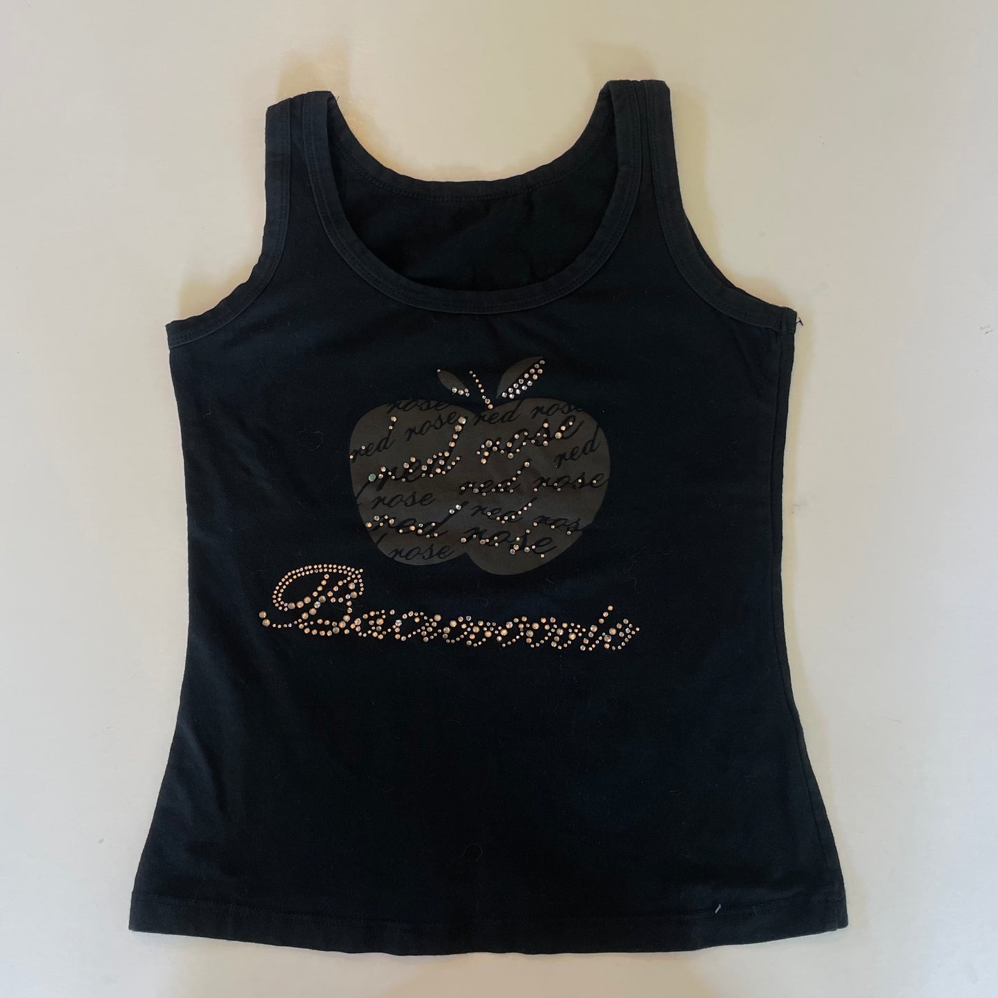 y2k diamanté graphic tank