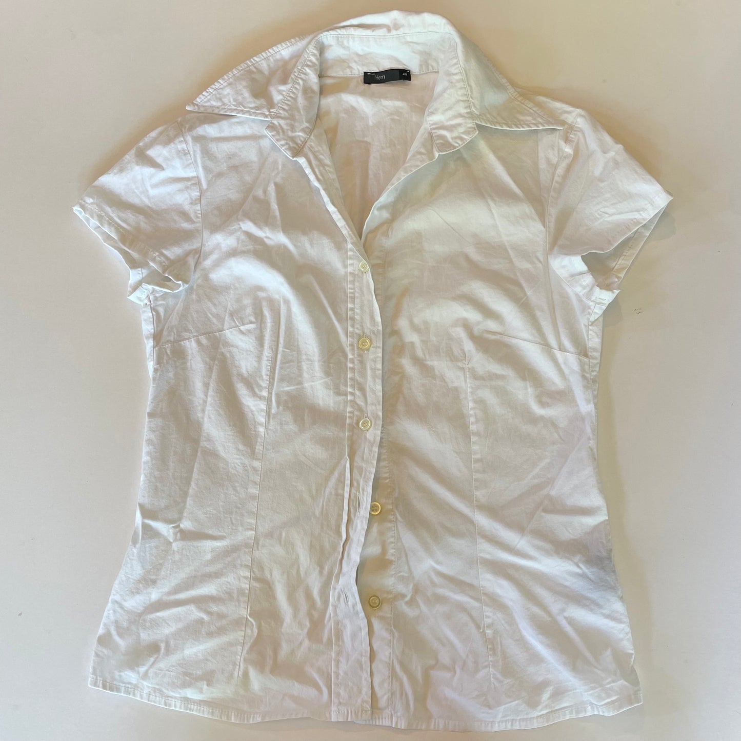 white button up shirt