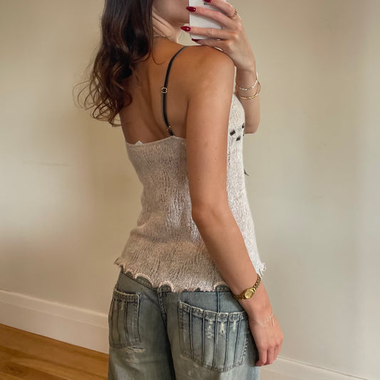 vintage wool cami