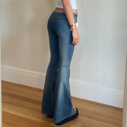 y2k deadstock Face Off jeans