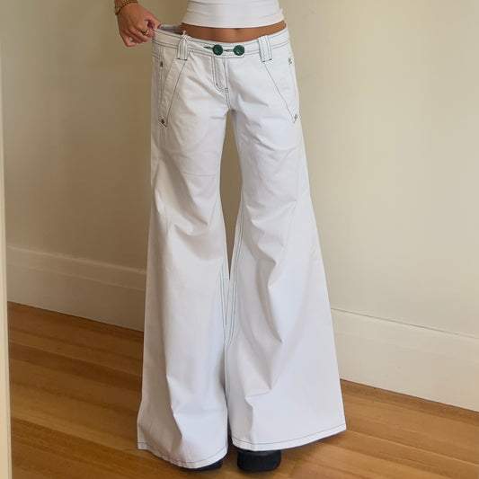 2000s deadstock ultra wide flare jeans