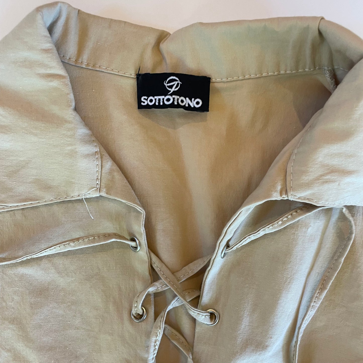 90s 3/4 sleeve shirt