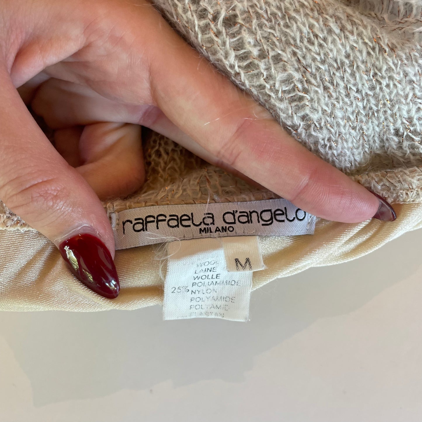 vintage wool cami