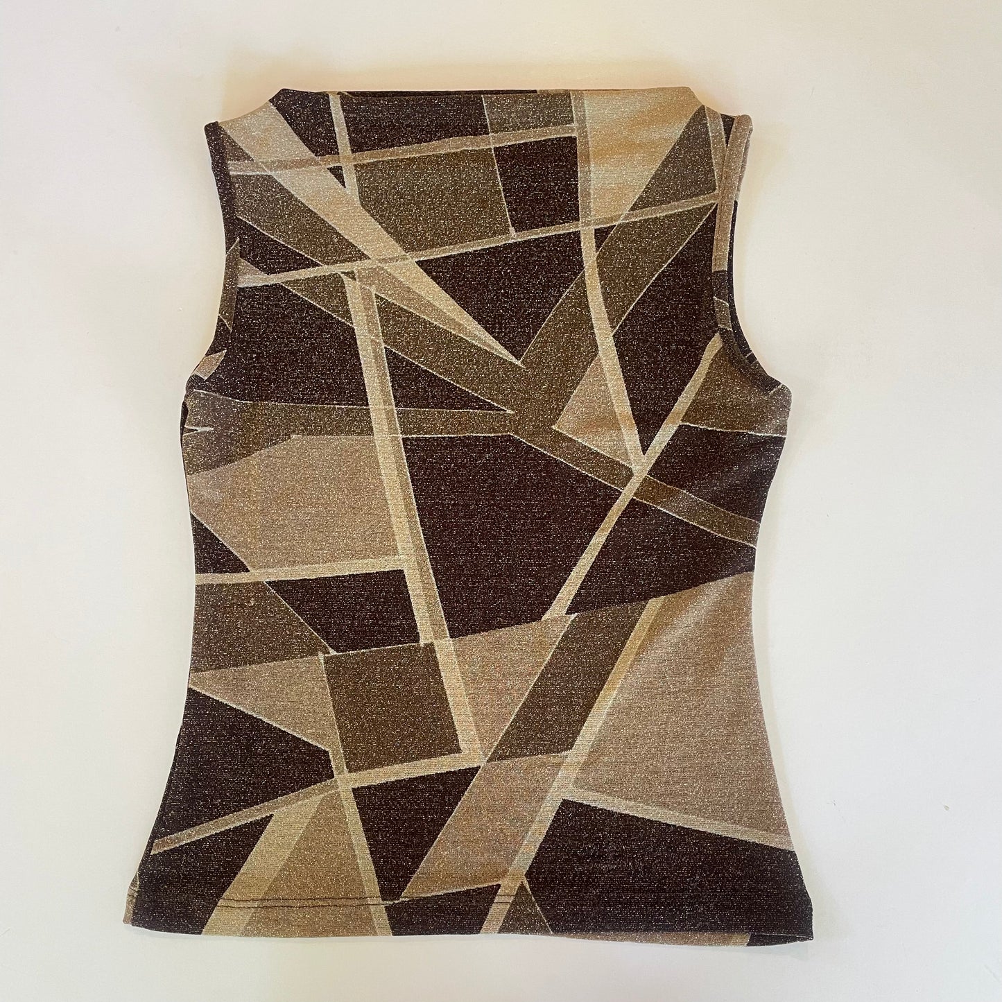 boat neck graphic tank