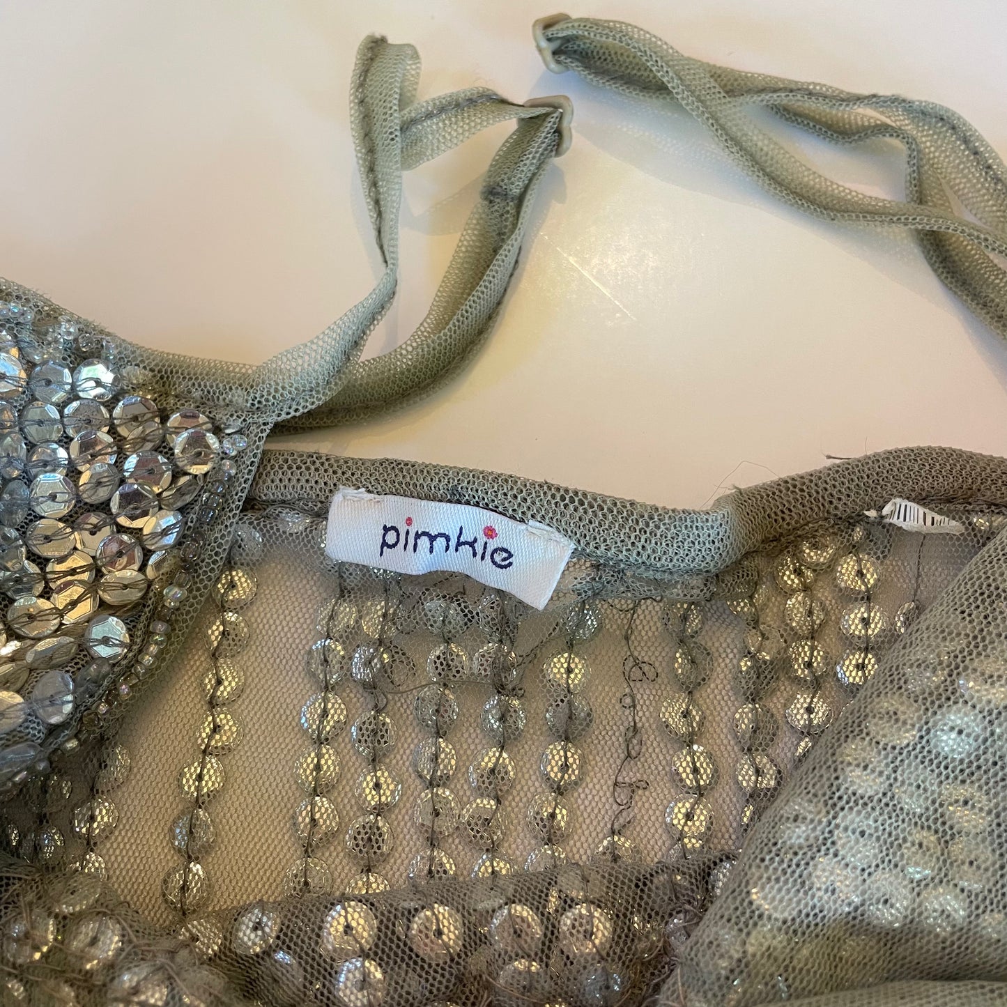 vintage sequin cami