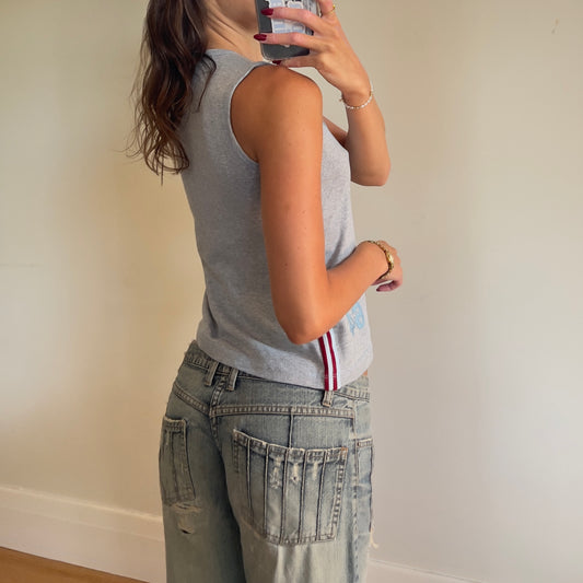 90s grey tank