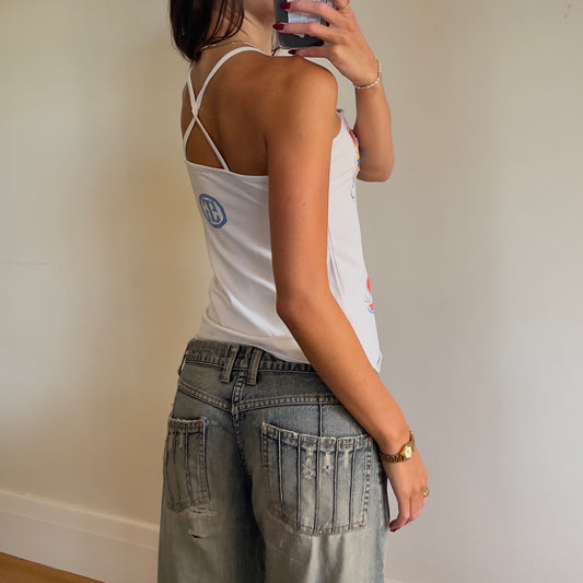 90s graphic print tank