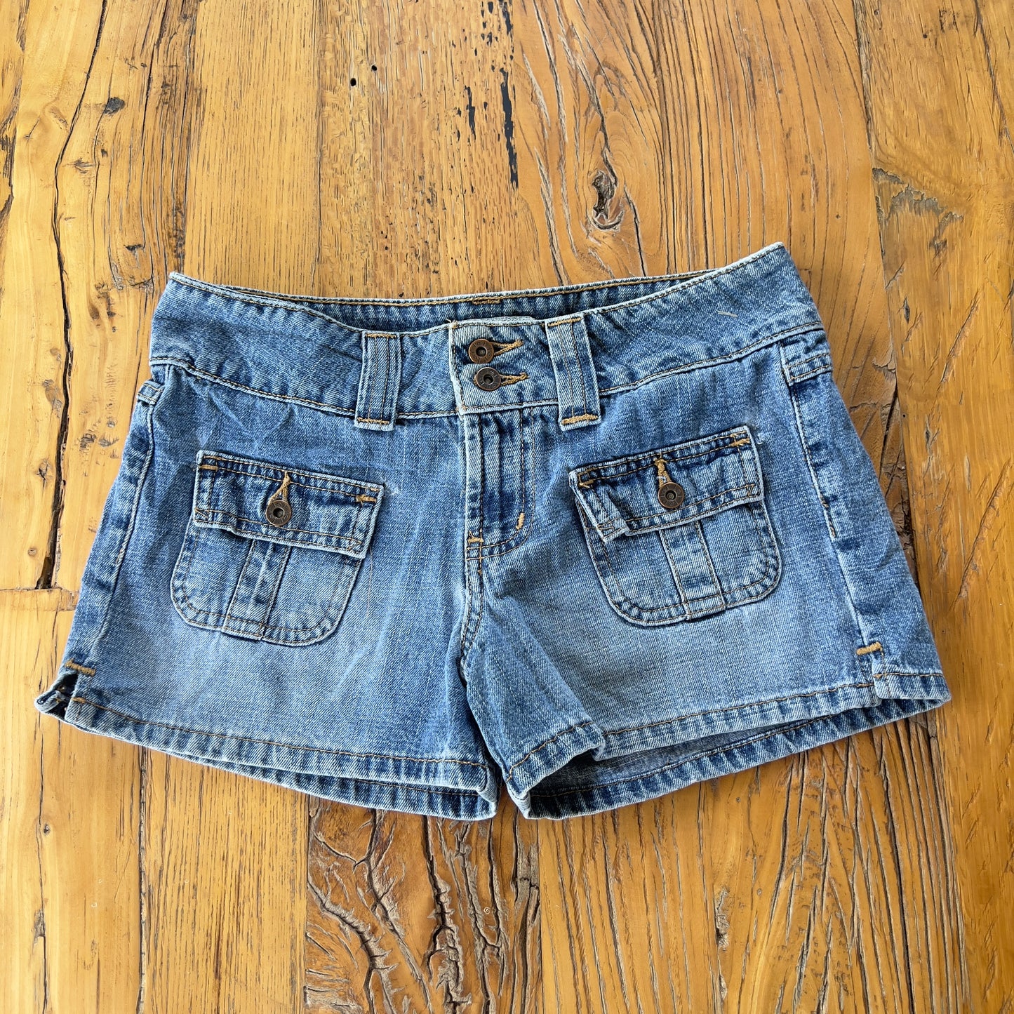 90s denim shorts