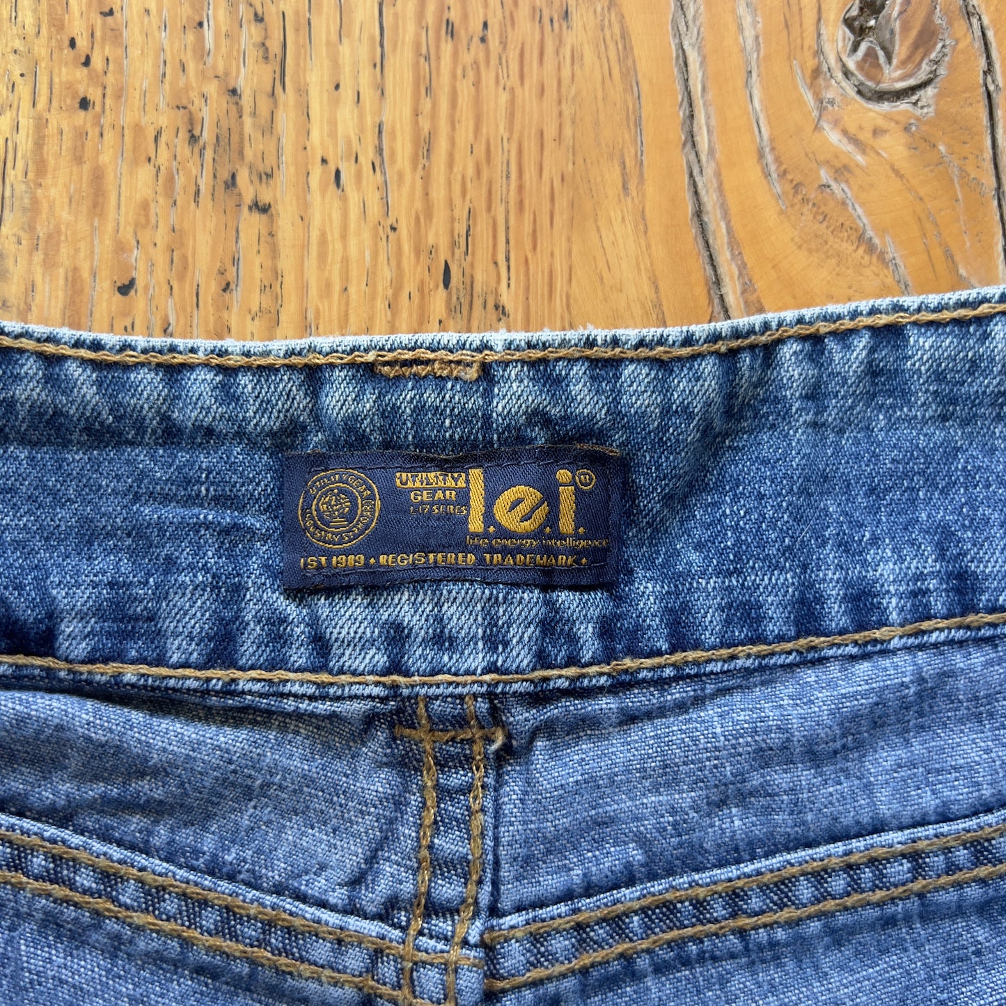 90s denim shorts