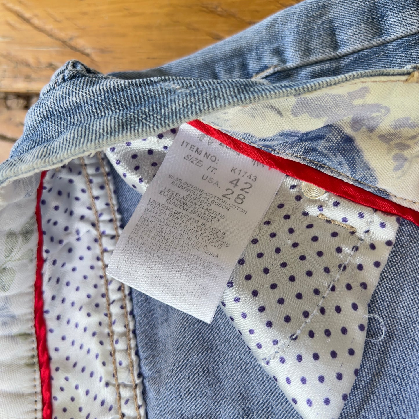 y2k low rise denim shorts