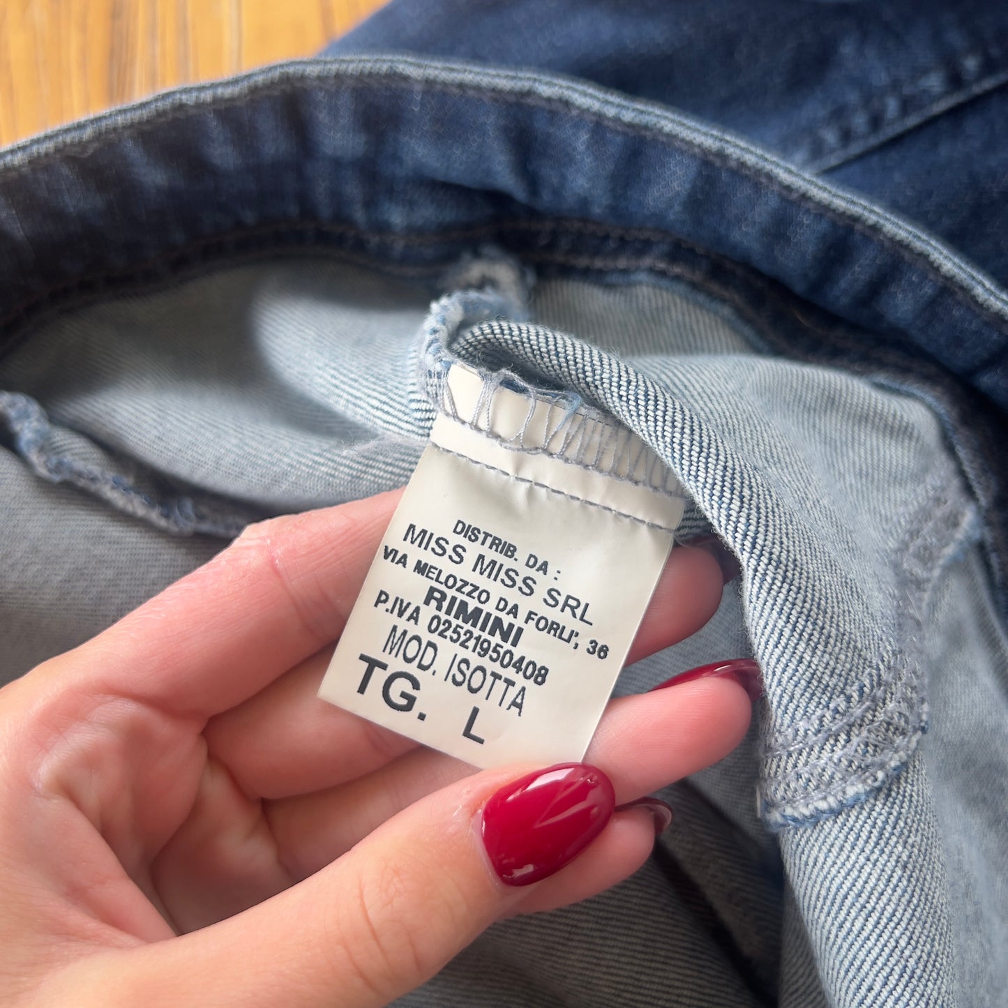 asymmetrical zip up denim jacket