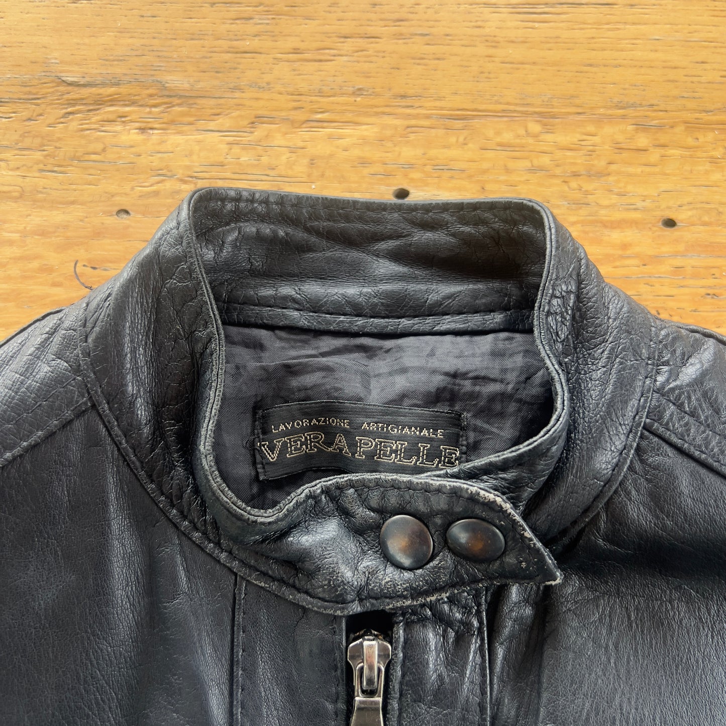 y2k moto leather jacket