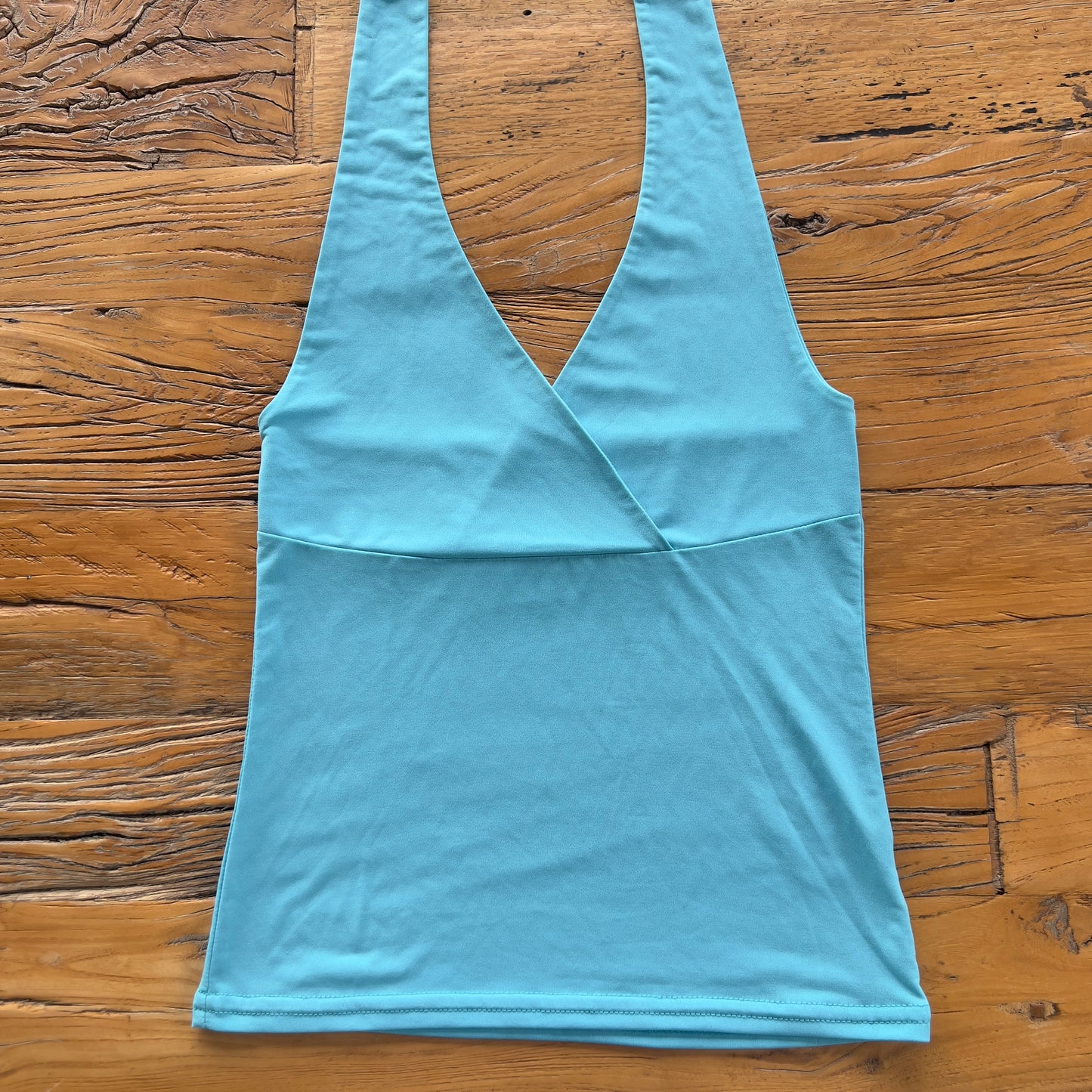 y2k blue halter