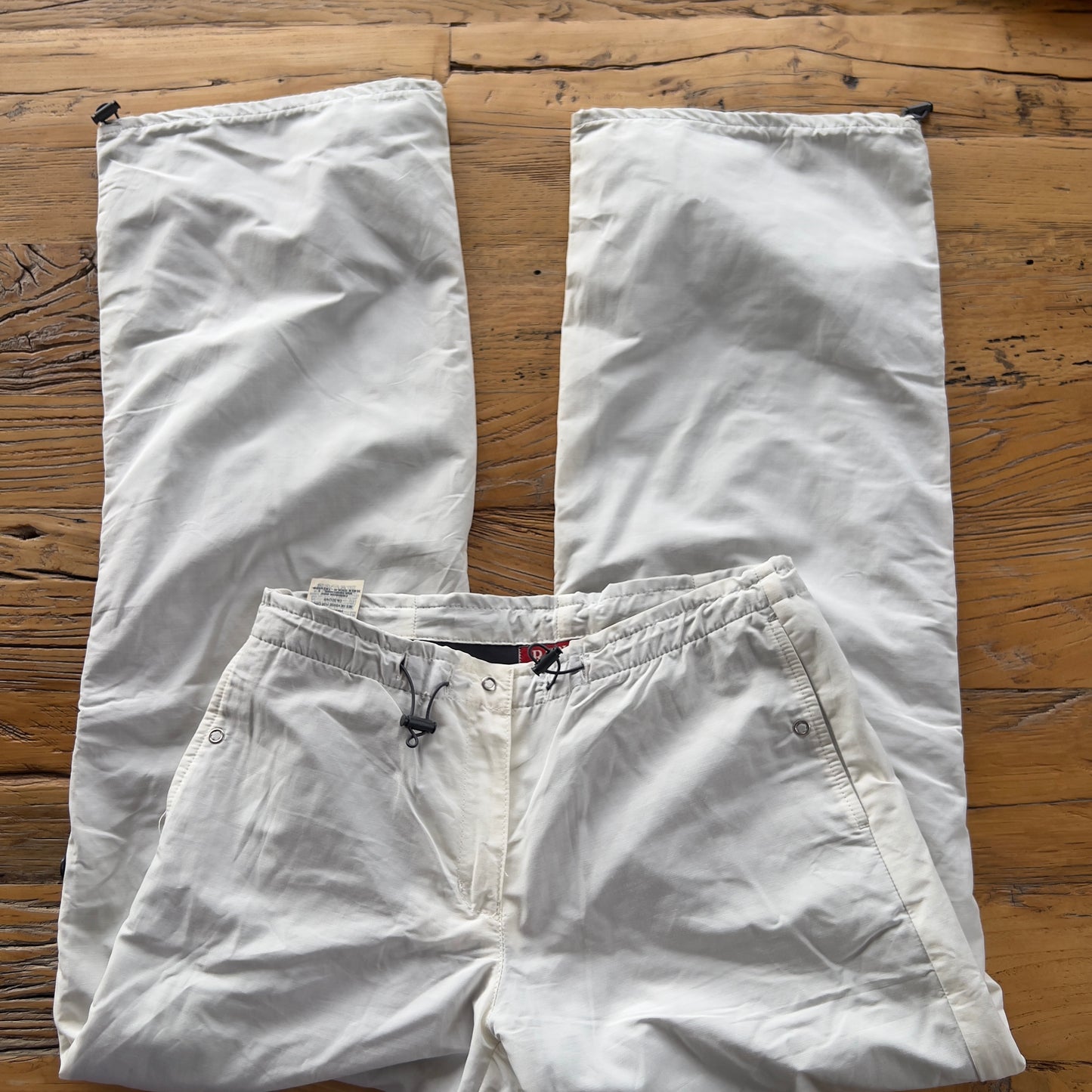 y2k winter ski style pants
