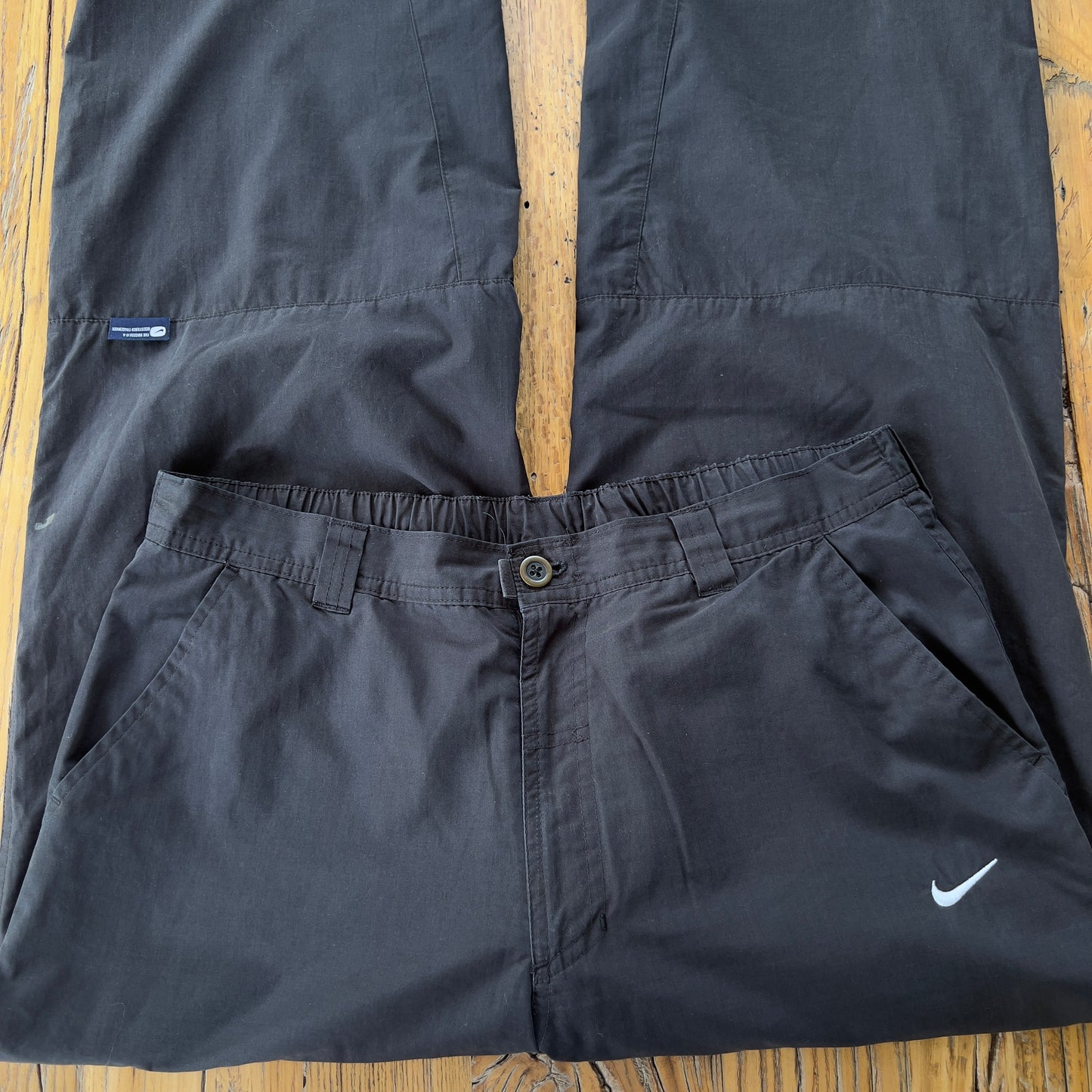 vintage Nike black track pants