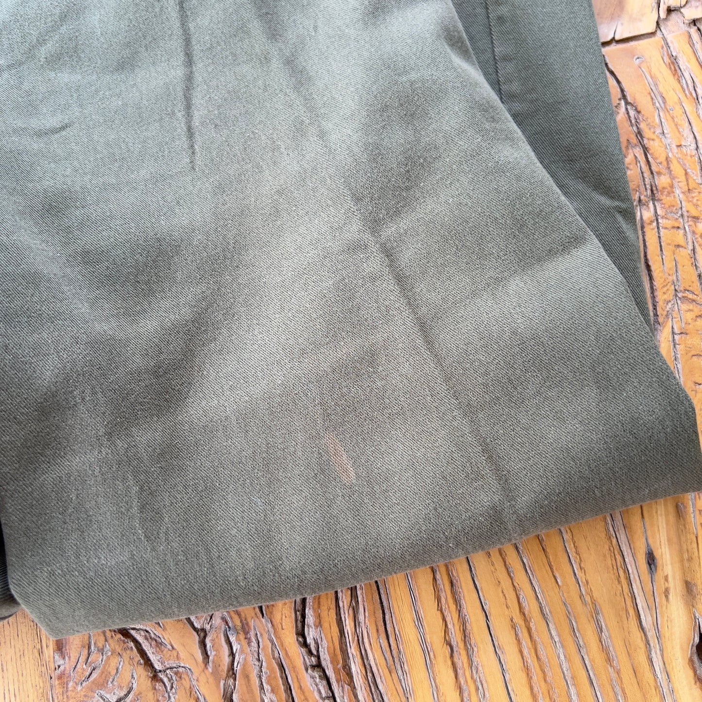 dark green wide leg pants