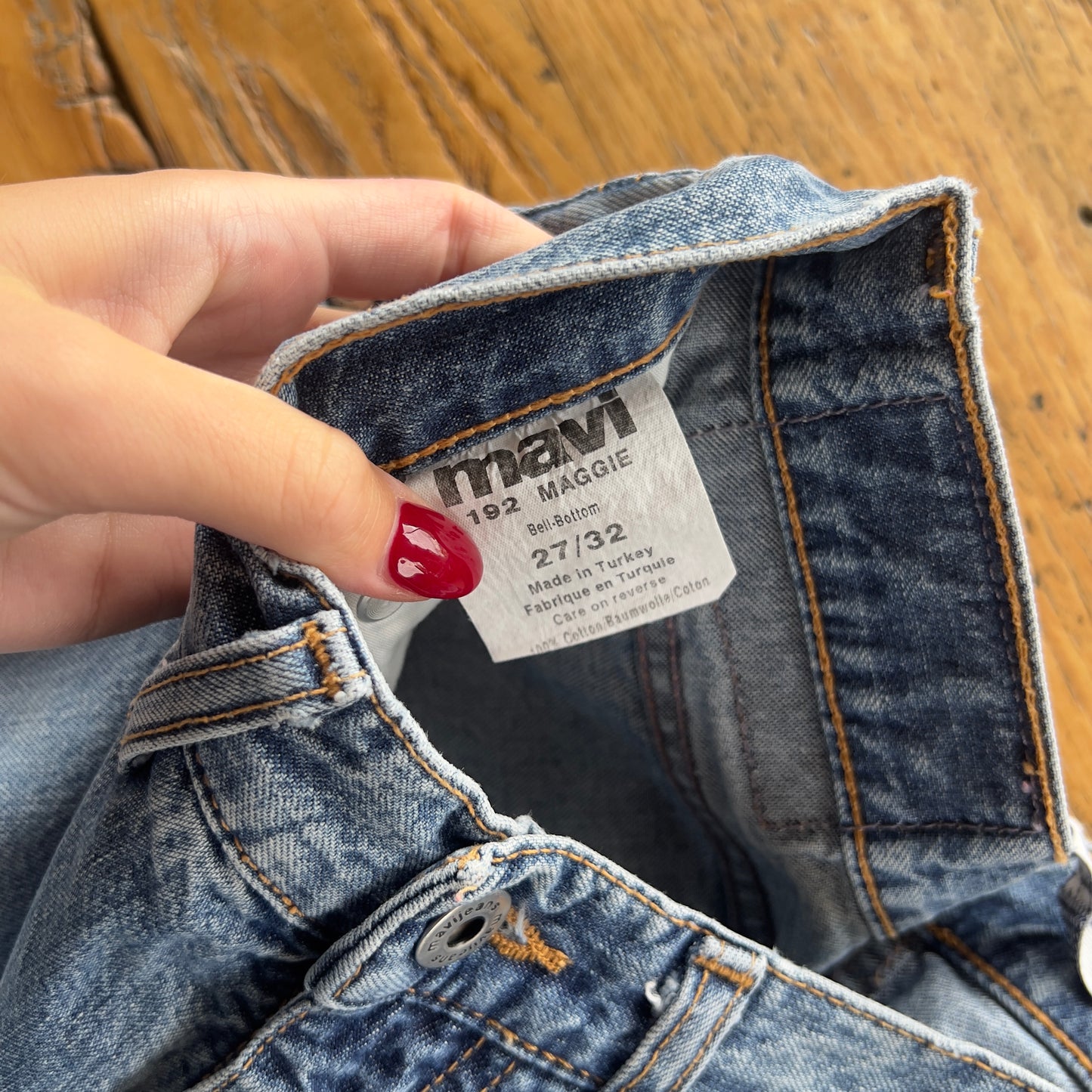 denim flared Mavi jeans