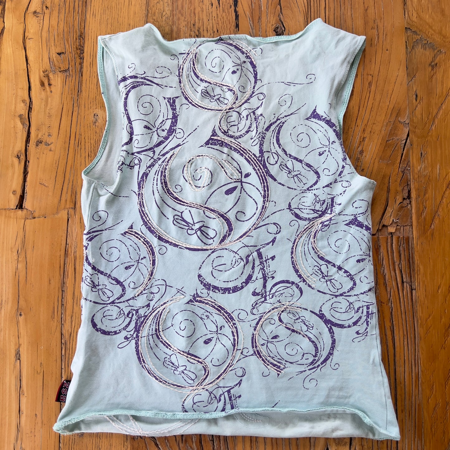 y2k graphic tank top