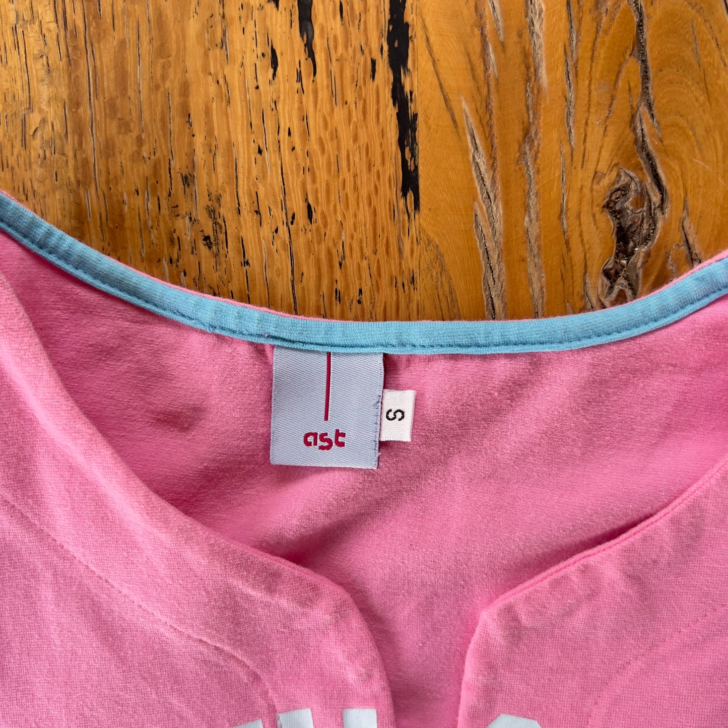 y2k pink sporty baby tee